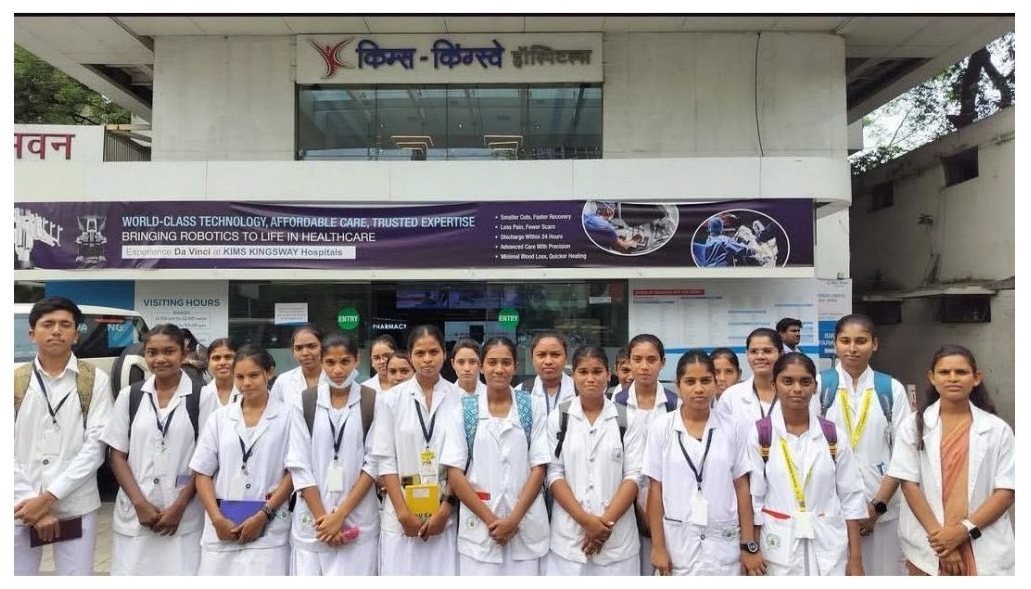 Students participating in inter-college and hospital visit activities