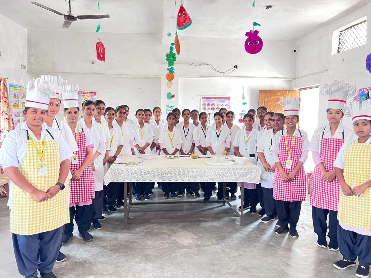 Hostel accommodation facility at Sunita Nursing School